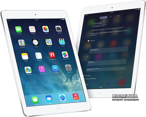 Планшет Apple A1474 iPad Air Wi-Fi 16GB (MD788TU) Silver