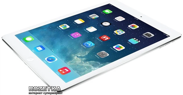 Планшет Apple A1474 iPad Air Wi-Fi 16GB (MD788TU) Silver