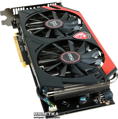 Видеокарта MSI PCI-Ex Radeon R9 280X 3072MB GDDR5 (384bit) (1000