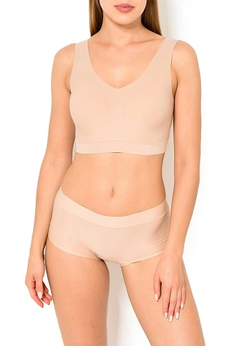 Топ ліфчик Chantelle XS/S Бежевий (16A10nude) - Фото 4 Топ ліфчик Chantelle XS/S Бежевий (16A10nude) - зображення 4