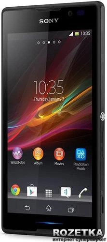 Мобильный телефон Sony Xperia C C2305 Black - изображение 1
