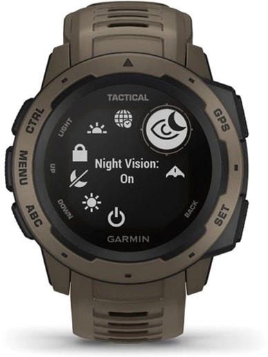 Спортивные часы Garmin Instinct Tactical Edition Coyote Tan (010-02064-71) - изображение 3