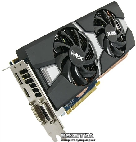 Видеокарта Sapphire PCI-Ex Radeon R9 280X Dual-X 3072MB GDDR5