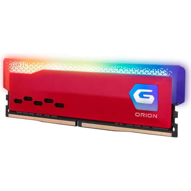 GEIL DDR4 8GB 3600 MHz Orion RGB Racing Red (GOSR48GB3600C18BSC) - изображение 2