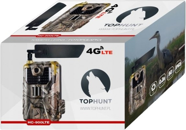 Kamera leśna Tophunt HC900LTE 2K GSM 4G LTE MMS PL - obraz 4