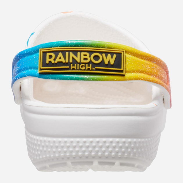Дитячі крокси для дівчинки Crocs Kids' Classic Rainbow High Clog 208117-90H-C11 28-29 Різнокольорові (196265195961) - зображення 4