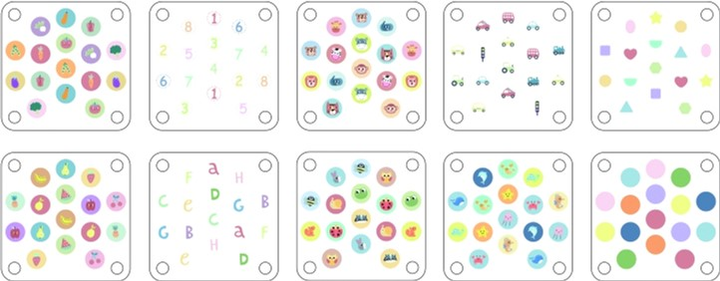 Настільна гра Tooky Toy Memory Game Яблука TH452N (6972633378488) - зображення 3