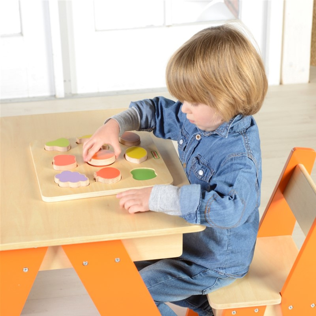 Сортер Masterkidz Montessori Фрукти Різнокольорові (6955920000620) - зображення 6