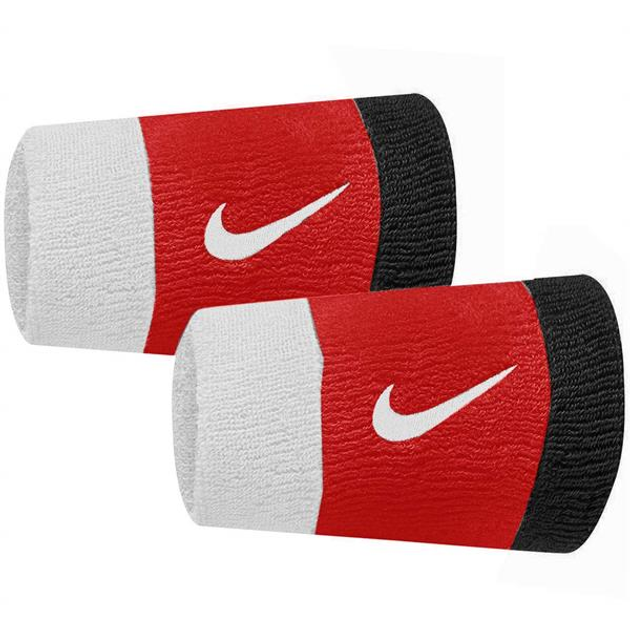 Frotki na nadgarstek Nike Swoosh N0001586118OS 2 szt (887791752901) - obraz 1