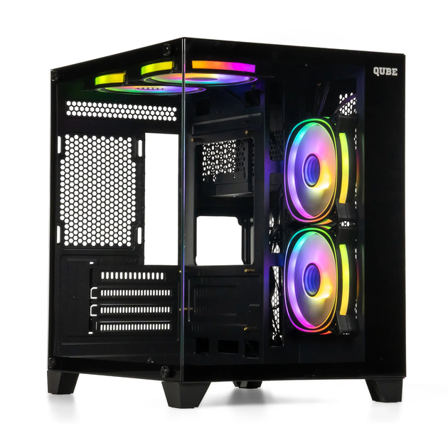 Корпус QUBE REEF ARGB Black (REEF_GBNU3) - зображення 1