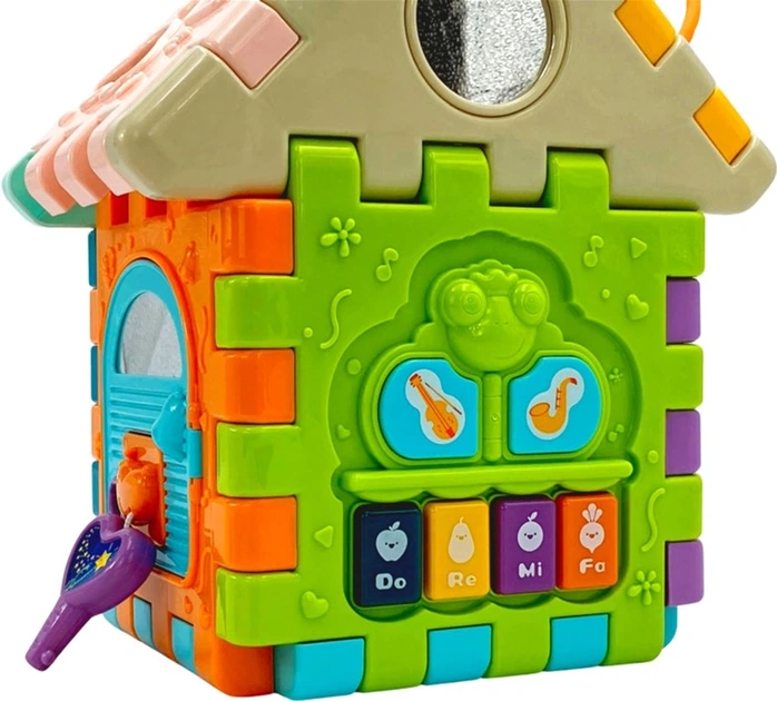 Розвиваюча іграшка Woopie Багатофункціональний будиночок 9 в 1 (5904326949423) - зображення 9