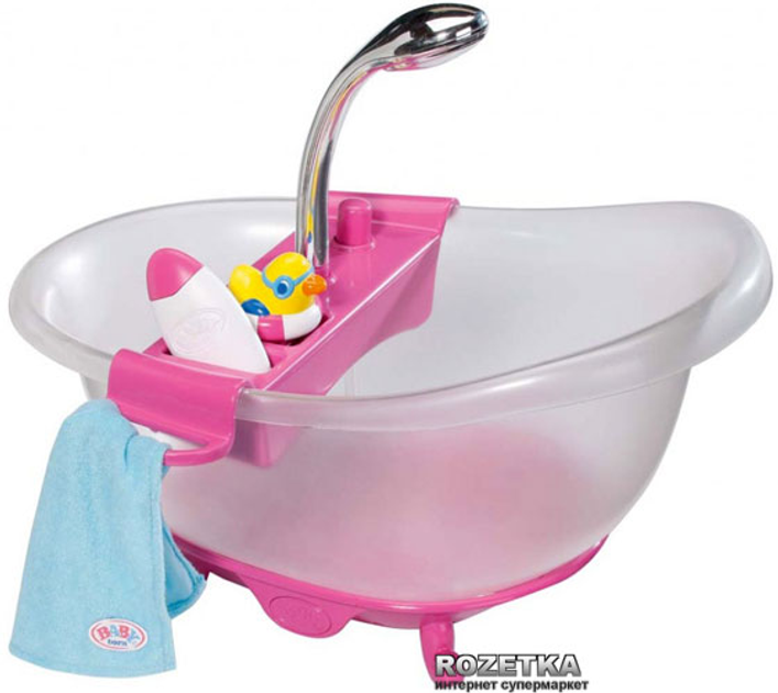 Интерактивная ванночка для куклы Baby Born Забавное купание Zapf ...