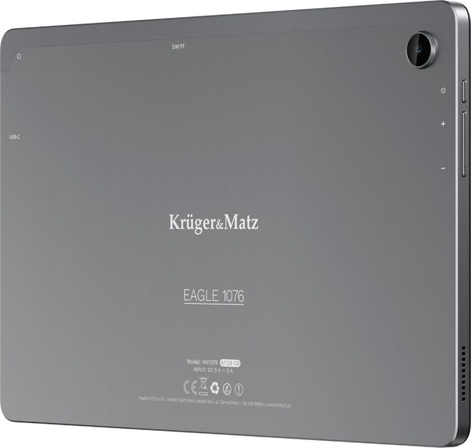 Tablet Kruger&Matz Eagle KM1076 8/128GB LTE Graphite (5901890097581) - obraz 6