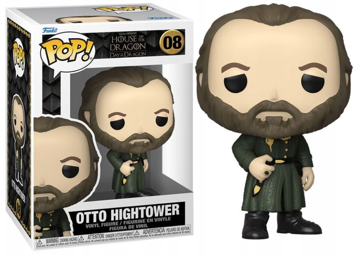 Figurka Funko POP! House of the Dragon Otto Hightower 08 (0889698656108) - obraz 2