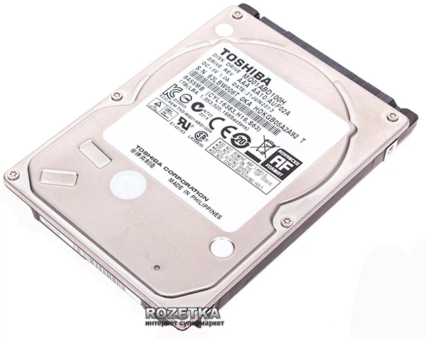 Жесткий диск Toshiba SSHD 1TB 5400rpm 32MB MQ01ABD100H 2.5" SATAIII - изображение 2