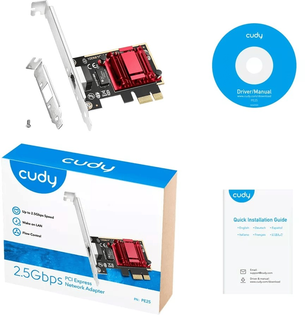 Мережева плата Cudy PE25 (6971690791483) - зображення 3