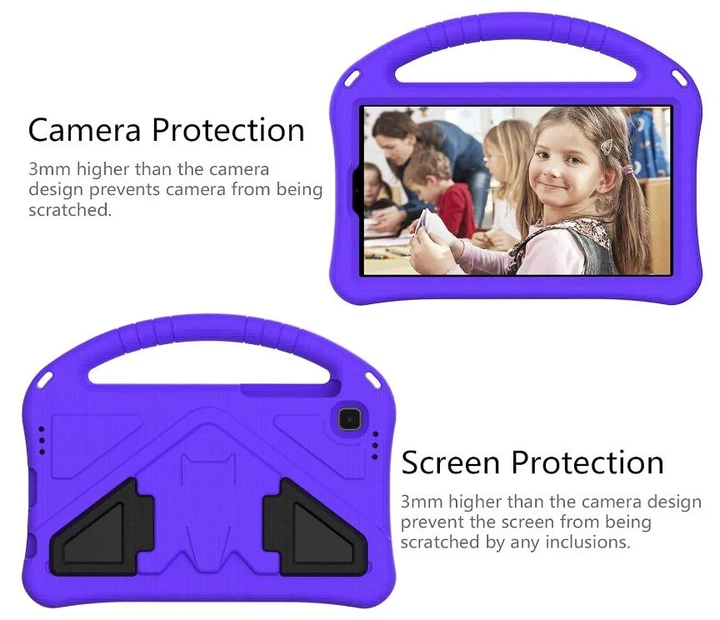 Дитячий чохол New Kids Case на планшет Samsung Galaxy Tab A7 Lite 8.7" (T220 / T225) фіолетовий - Фото 6 Дитячий чохол New Kids Case на планшет Samsung Galaxy Tab A7 Lite 8.7" (T220 / T225) фіолетовий - зображення 6