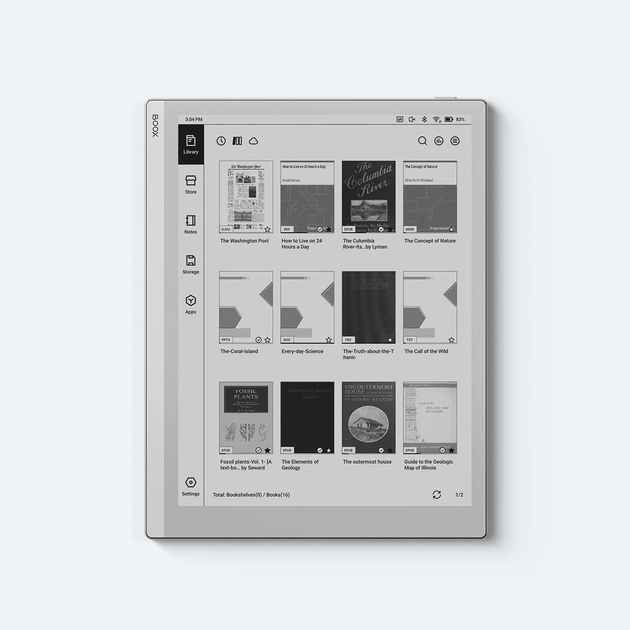 BOOX Go 10.3インチ Электронная книга Onyx Boox Go 10.3 дюймов с стилусом – фото