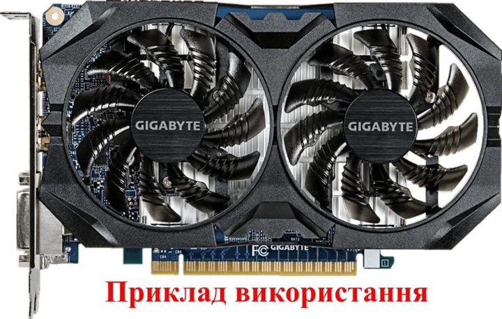 Вентилятор Everflow для видеокарты Gigabyte 77 мм 4-pin T128010SU (PLD08010S12HH FY08010H12LPA) комплект 2шт (№17.1) - изображение 8