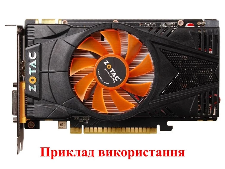 Вентилятор кулер для видеокарты Zotac 2-pin NF24076B1HK-R (R128015DM GA82B2H PLA08015D12HH) (№52.2) - изображение 3