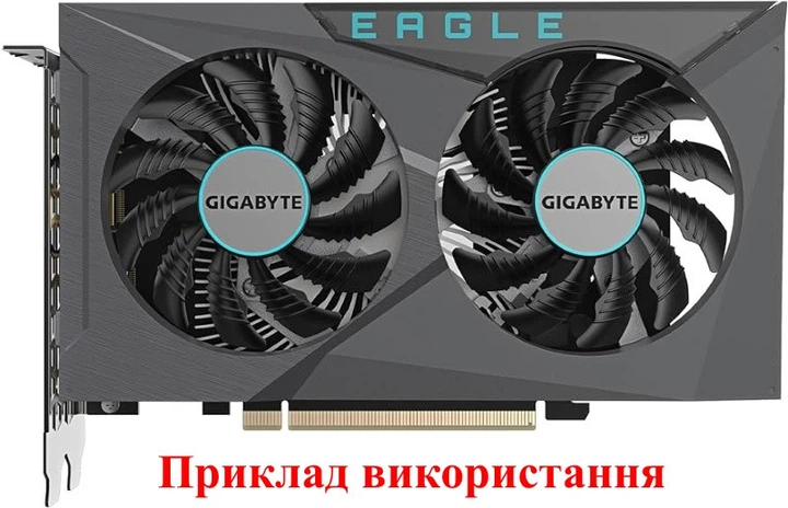 Вентилятор кулер для видеокарты Gigabyte RX 460 560 R7 370 GTX 750 Ti 950 960 1050 Ti (orgnl) 77 мм 3-pin Everflow T128010SM (PLD08010S12H FY08010H12LPA) комплект 2 шт (№17.9) - изображение 10