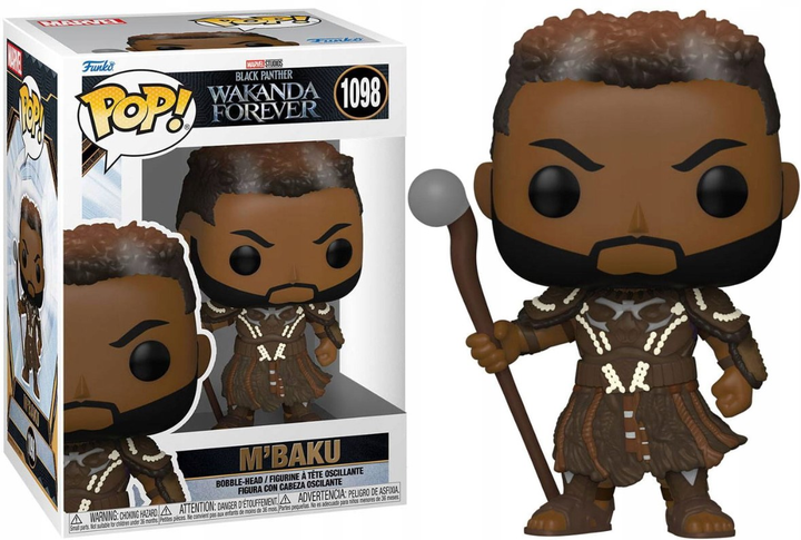 Figurka Funko POP! Marvel Black Panther Wakanda Forever M'Baku 1098 (0889698639422) - obraz 2