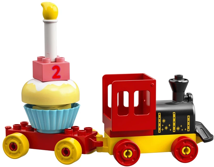 Конструктор LEGO Duplo Святковий поїзд Міккі та Мінні 22 шт. деталей (10941) - Фото 3 Конструктор LEGO Duplo Святковий поїзд Міккі та Мінні 22 шт. деталей (10941) - зображення 3