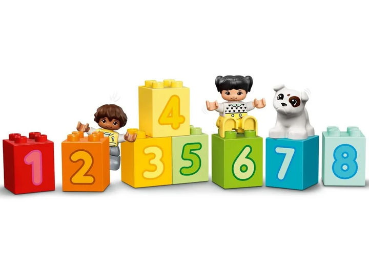 Конструктор LEGO DUPLO Поїзд із цифрами - вчимося рахувати 23 шт. деталей (10954) - зображення 5