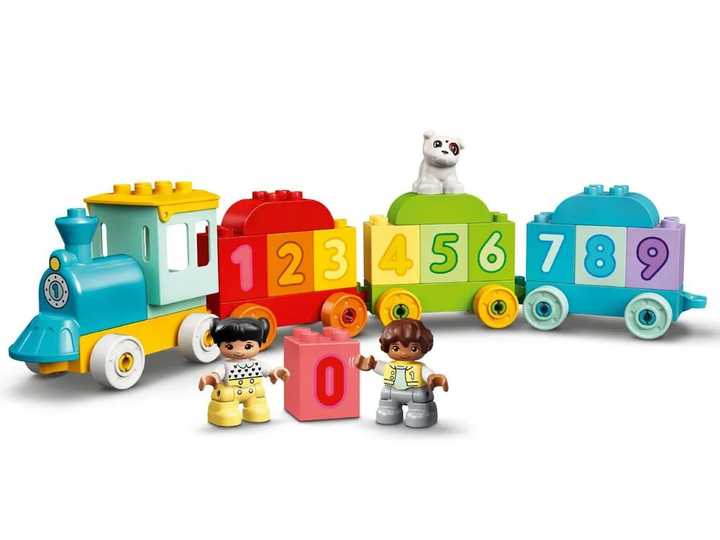 Конструктор LEGO DUPLO Поїзд із цифрами - вчимося рахувати 23 шт. деталей (10954) - зображення 6