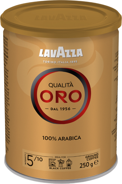 Акція на Кава мелена Lavazza Qualita Oro 250 г від Rozetka