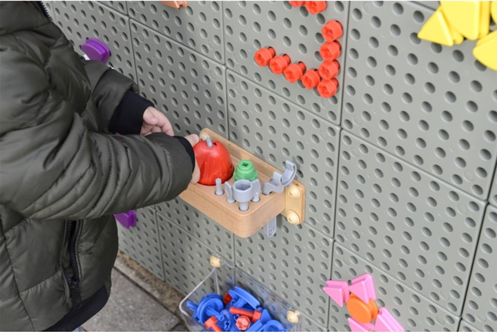 Zestaw narzędzia Masterkidz z wkrętakiem do tablicy naukowo-kreatywnej Stem (6955920013118) - obraz 7