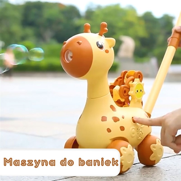 Pchacz Woopie Zestaw do baniek mydlanych Żyrafa (5906280650629) - obraz 7
