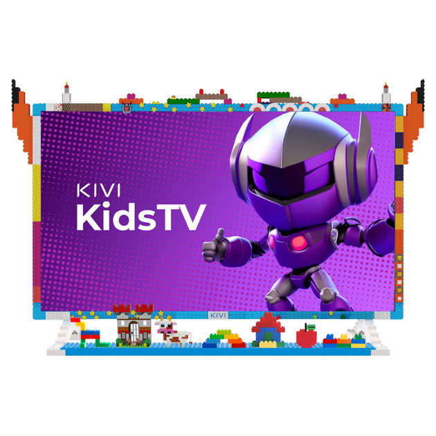 Телевизор 32" Kivi KidsTV FHD/Smart TV/Bluetooth/WI-Fi Синий - Фото 8 Телевизор 32" Kivi KidsTV FHD/Smart TV/Bluetooth/WI-Fi Синий - изображение 8