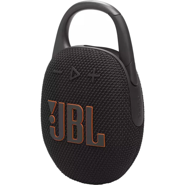 Портативна колонка JBL Clip 5, Black (JBLCLIP5BLK) - зображення 2