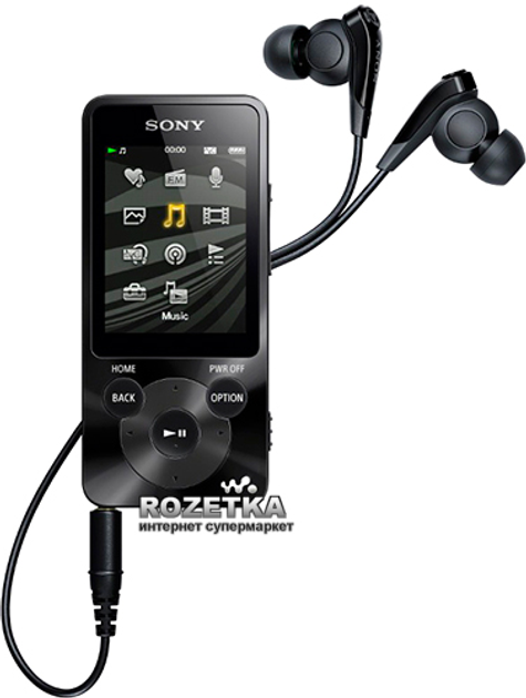 MP3-плеер Sony Walkman NWZ-E583 4GB Black – фото, отзывы ...