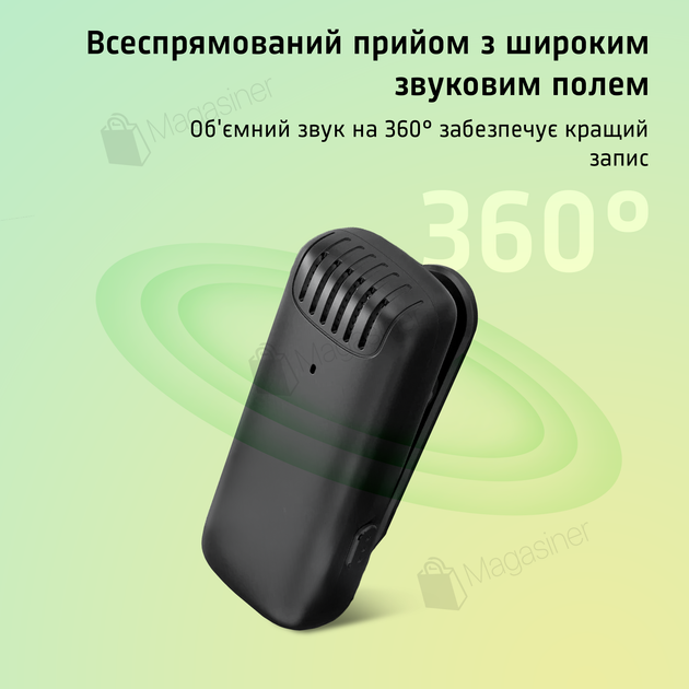 Профессиональный двойной петличный микрофон Ulanzi J12 с адаптером Type ...