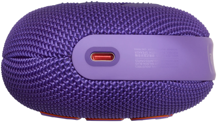 Портативная колонка JBL Clip 5, Purple (JBLCLIP5PUR) - Фото 6 Портативная колонка JBL Clip 5, Purple (JBLCLIP5PUR) - изображение 6