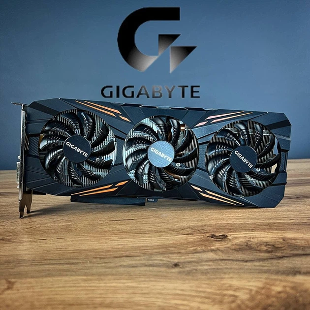 Дискретна відеокарта nVidia GeForce G1 Gaming GTX 1080, 8 GB GDDR5X, 256-bit / DVI, HDMI, DisplayPort б/в - зображення 2