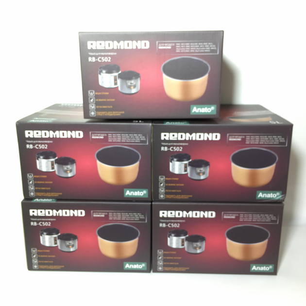 Чаша RB-C502 для мультиварки Redmond RMC-M20, M21, M22, M23, M26, M29, M31, M211, M222S, M223S, M226S, M227S, (5л.) - изображение 14