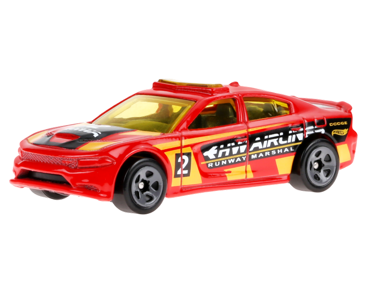 Машинка Хот Вилс 1:64 Полиция 15 Dodge Charger SRT коллекция HW