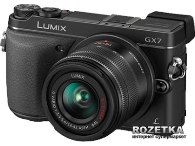 パナソニック DMC-GX7 A0182 ♯0314 Фотоапарат Panasonic Lumix DMC-GX7 Kit 14-42mm Black (DMC-GX7KEE-K