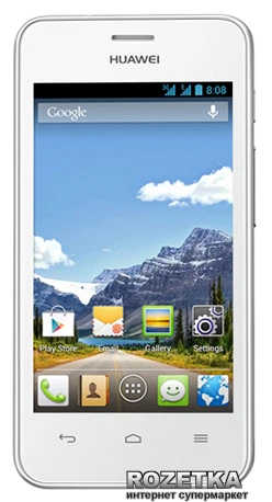 Мобильный телефон Huawei Ascend Y320-U30 Dual Sim White - Фото 1 Мобильный телефон Huawei Ascend Y320-U30 Dual Sim White - изображение 1