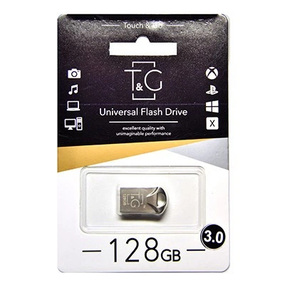 USB3.0 128GB T&G 106 Metal Series Silver (TG106-128G3) Метал - Фото 2 USB3.0 128GB T&G 106 Metal Series Silver (TG106-128G3) Метал - изображение 2