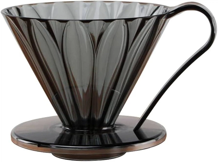 Пуровер Cafec Flower Dripper Tritan Black - изображение 2