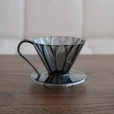 Пуровер Cafec Flower Dripper Tritan Black - изображение 4