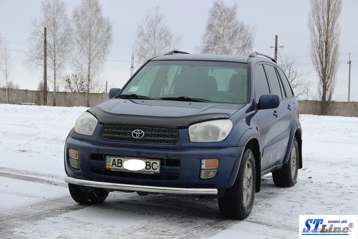 Кенгурятник захист переднього бампера на Toyota RAV4 18- d60х1,6мм Тойота РАВ4 ST7466 - зображення 3