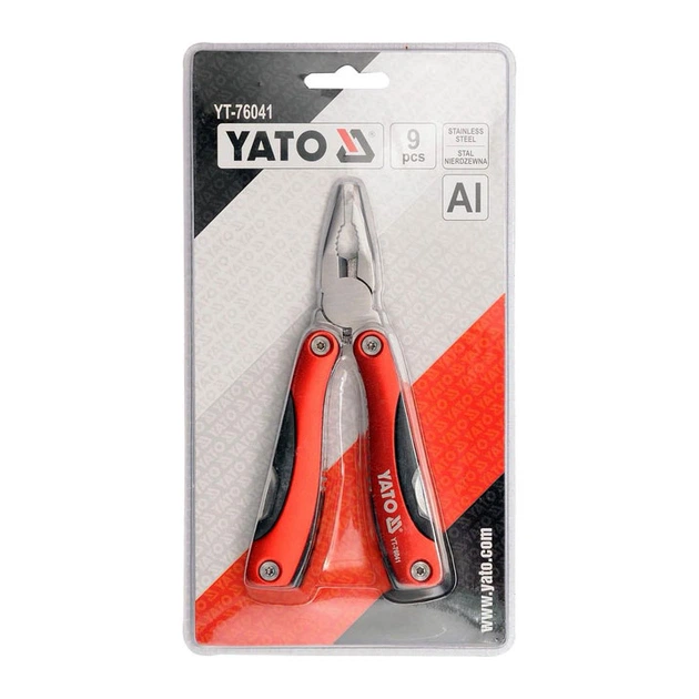 Мультитул YATO 9 в 1 + чехол (YT-76041) - изображение 4
