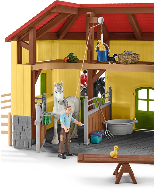 Ігровий набір Schleich Стайні для коней (4059433572697) - зображення 3