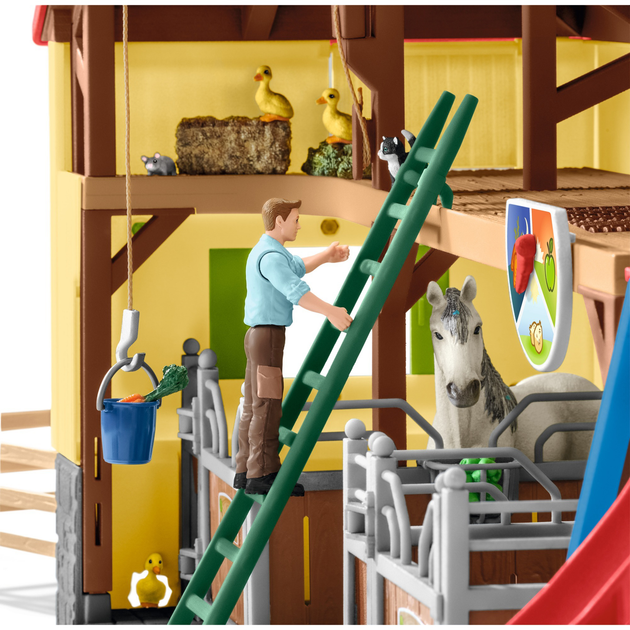 Ігровий набір Schleich Стайні для коней (4059433572697) - зображення 12