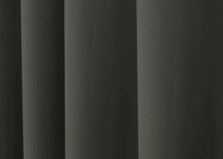 Комплект штор коротких VR-Textil Блэкаут Midnight № 1400ш 140х170 см 2 шт Темно-серый (35-0161) - изображение 7